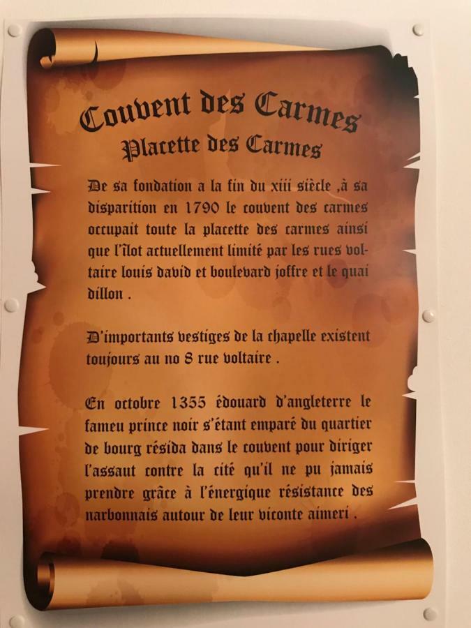 Appartement Du Couvent Narbonne Bagian luar foto